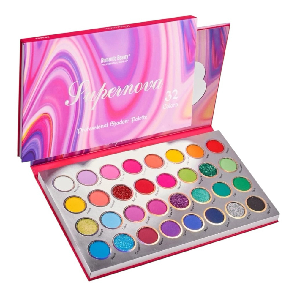 Romantic Beauty Supernova 32-Color Eyeshadow Palette One Size Multi-color